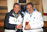 Garmisch Bürgermeister Schneider und Münchens OB Christian Ude (Foto Ingrid Grossmann)